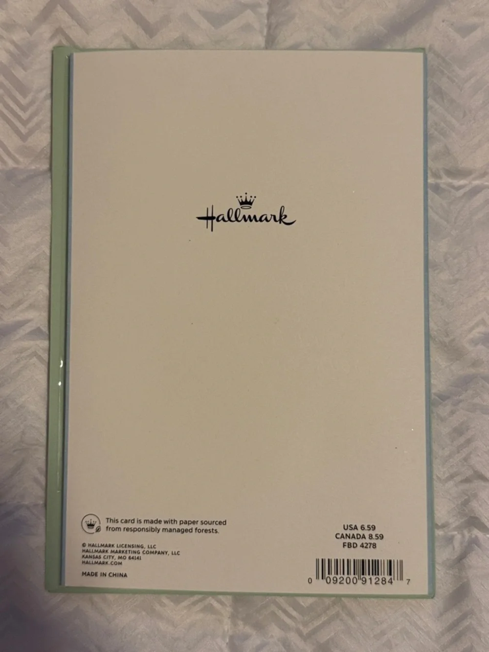 Hallmark brand new